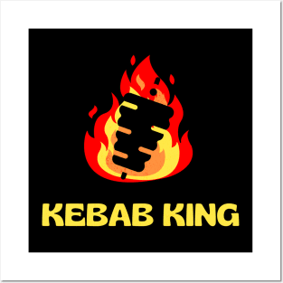 Kebab King Shashlik Kebab Turkish Grill Posters and Art